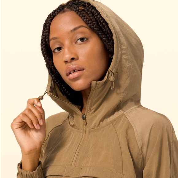 lululemon athletica Jackets & Blazers - LULULEMON SEEK VISTAS 1/2 ZIP JACKET FRONTIER SZ XS/S W4BNFS